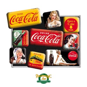 Комплект магнити Coca-Cola